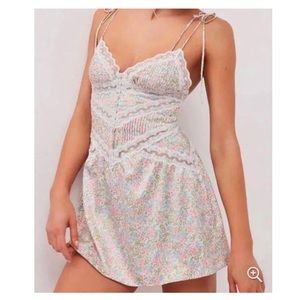 For Love & Lemons Farrah Slip Dress